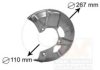 VW 321615311A Splash Panel, brake disc